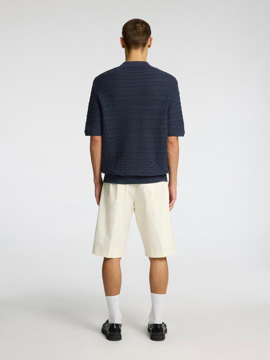 Actual product image Selected Homme Kurzärmeliges Polohemd aus Strick (XL)
