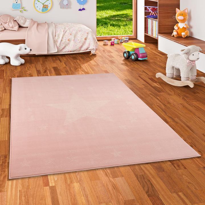 Actual product image Pergamon Children and youth carpet Trendline Modern Stars (140 x 200 cm)