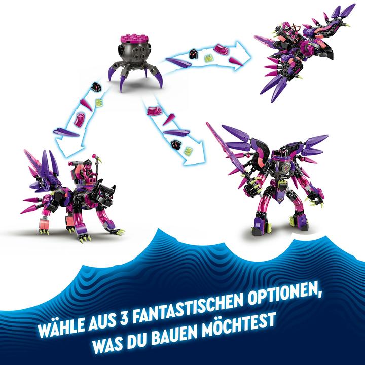 Produktbild LEGO Die Albtraumkreaturen der Nimmerhexe (71483, LEGO Dreamzzz)