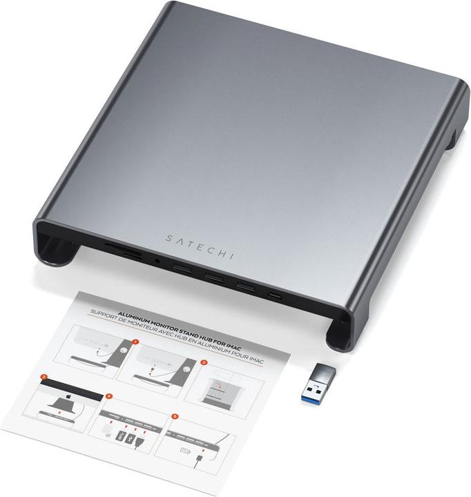 Productafbeelding Satechi Stand Hub (USB-C, 4 Havens)