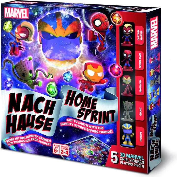 Image du produit ASS Altenburg C75840390 - Disney Marvel - Accueil / Jeu de l'oie, de 6 ans, 2-4 joueurs (Allemand)