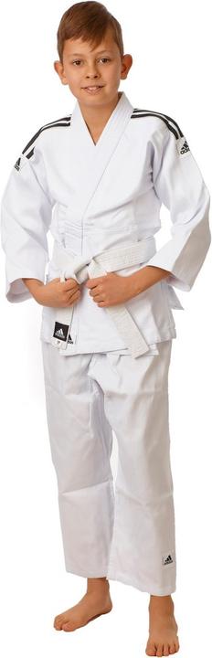 Image du produit adidas Kimono de Judo "Club" blanc/rayures noires, J350 (130 B)