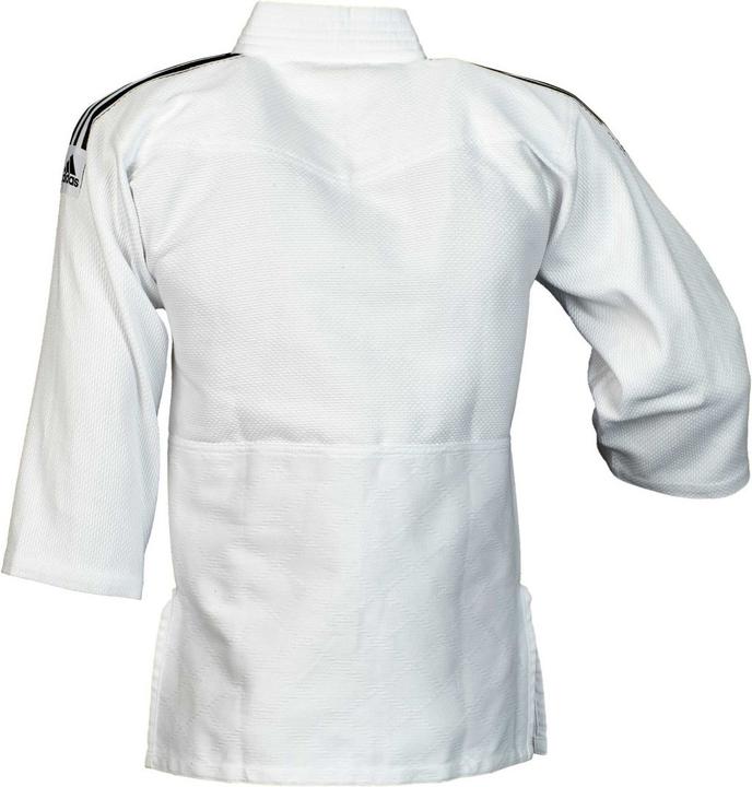Image du produit adidas Kimono de Judo "Club" blanc/rayures noires, J350 (130 B)
