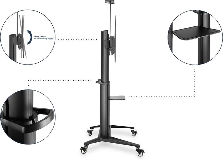 Immagine prodotto Digitus DA-90452 (Universale, 120", 140 kg)