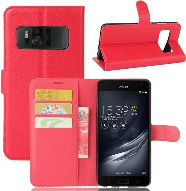Produktbild MU Classic Leder Hülle mit Litchitextur (Asus Zenfone AR)