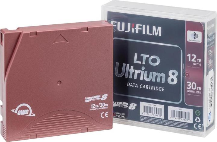 Produktbild OWC Ultrium 8 LTO-8 Data Cartridge for Ultrium 8 (LTO-8) Drives (LTO-8 Ultrium, 12000 GB)