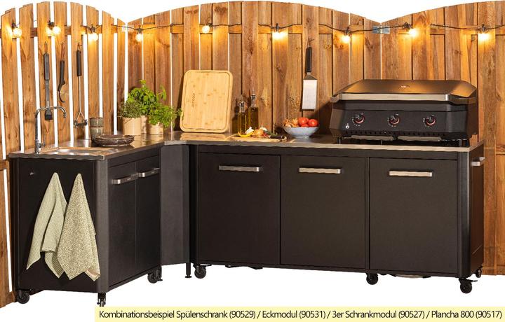 Actual product image Cozze Outdoor Küche: Spülenschrank 90 cm (mit Spüle)