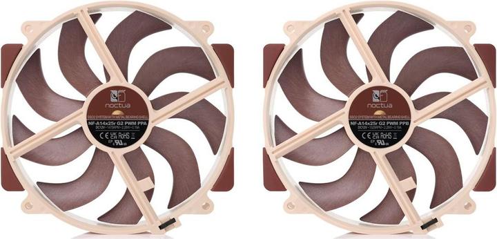 Produktbild Noctua NF-A14x25r G2 PWM Sx2-PP (140 mm, 1 x)