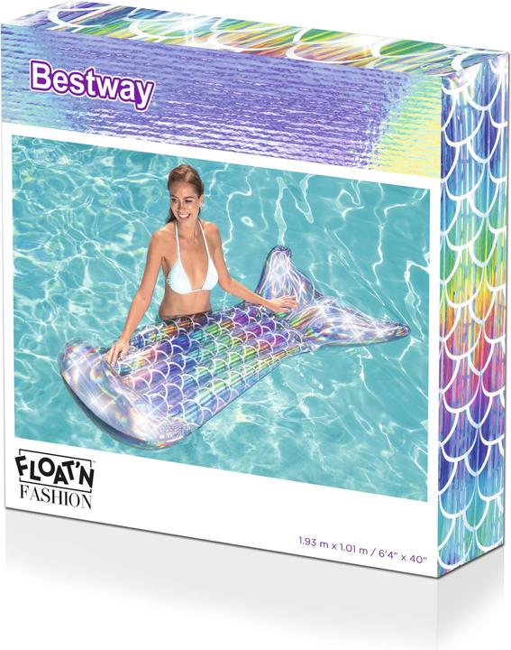 Actual product image Bestway Mermaid Tail