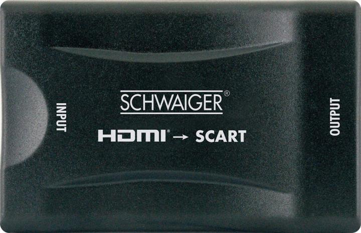 Actual product image Schwaiger HDMI to Scart Connection Converter (Digital -> Analog)