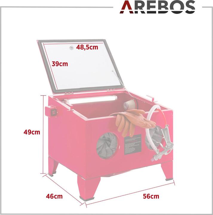 Image du produit Arebos Cabine de sablage