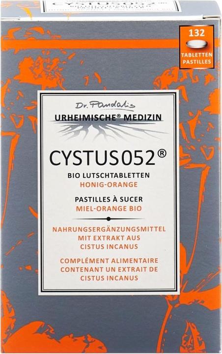 Immagine prodotto Cystus 052 Blocco delle infezioni con cisto HoneyOrange (132 Pezzo/i, Pillole, 185 g)
