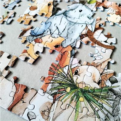 Actual product image Tactic Rabbit jigsaw puzzle, 200 pieces. (200 pieces)