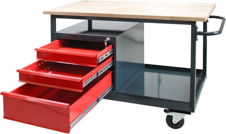 Produktbild Dema Mobile Werkbank "Eko2" 130x60x85cm (60 cm, 130 cm)
