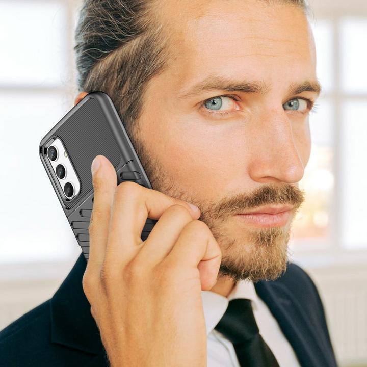 Actual product image Hurtel Thunder Case case for Samsung Galaxy A34 5G silicone armor case black (Samsung Galaxy A34 5G)
