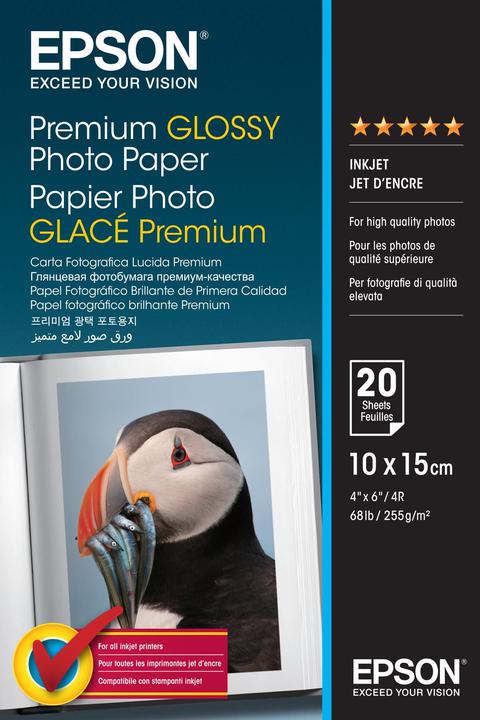 Immagine prodotto Epson Carta fotografica Premium Glosy 10x15 (255 g/m², A4, 20 x)