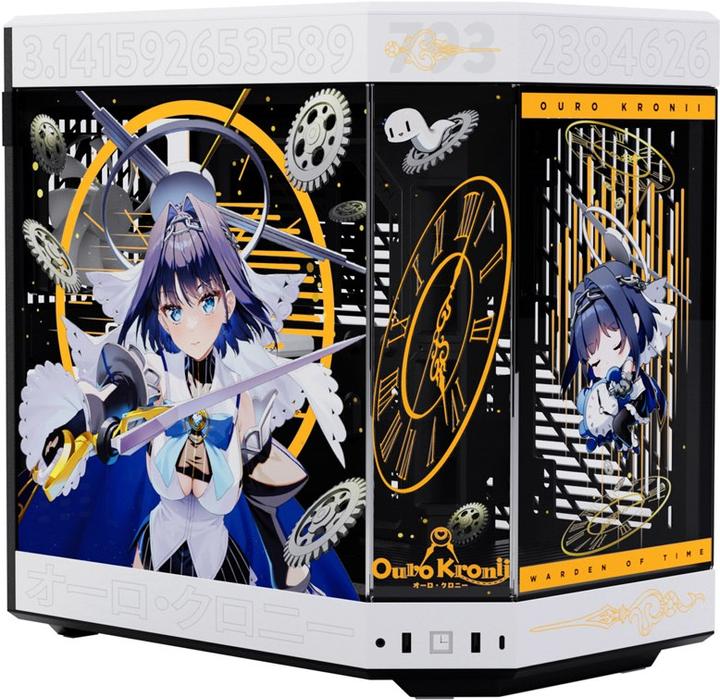 Actual product image Hyte Y60 Ouro Kronii (Mini-ITX, mATX, E-ATX, ATX)