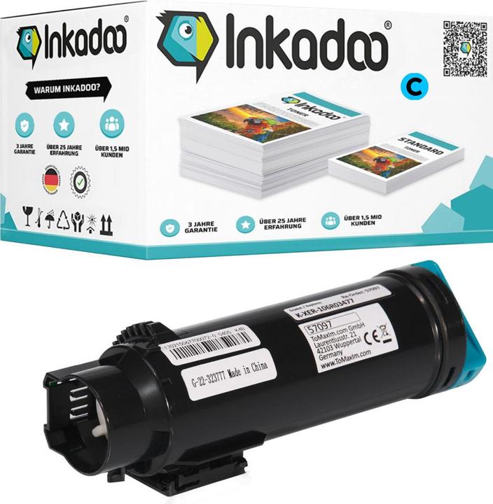 Image du produit Inkadoo Toner Compatible pour Xerox Phaser 6510 DNI (C)