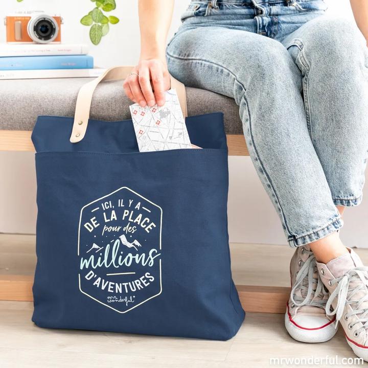 Produktbild Mr. Wonderful tote bag - hier gibt es platz für