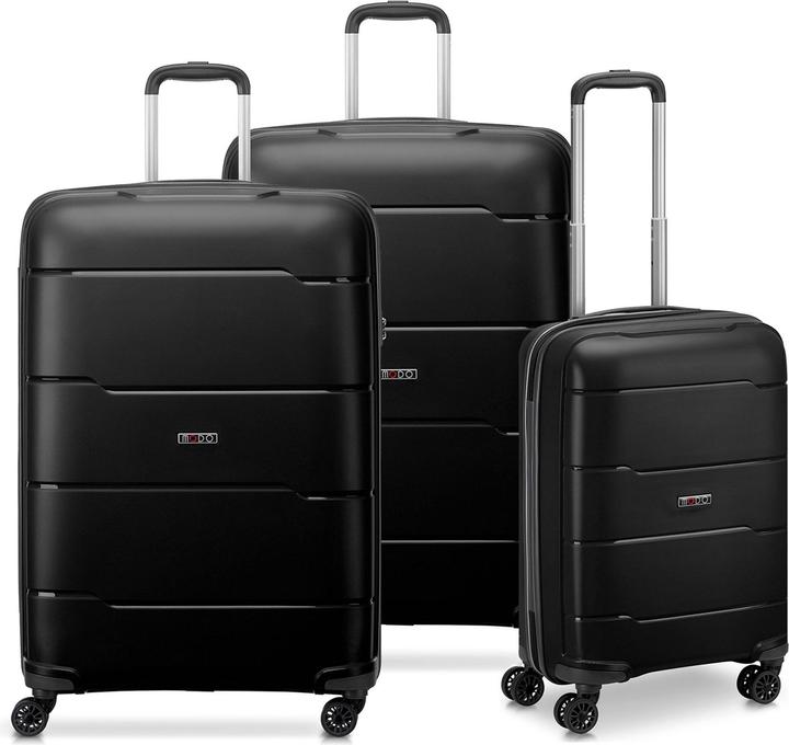 Immagine prodotto Modo by Roncato Galaxy 4 Rollen Kofferset 3-teilig (188 l, XL (da 115l))