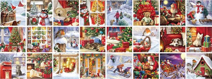 Produktbild Eurographics Puzzle Adventkalender - Christmas Memories