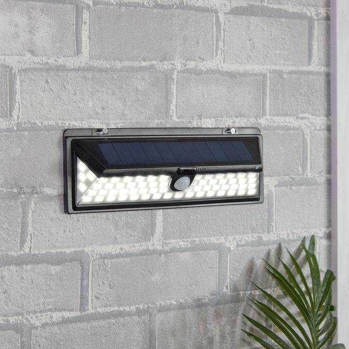 Immagine prodotto Casativo Lampada da parete, con pannello solare, con sensore di movimento, 800 lumen, 13,2 watt, set da 8 (800 lm, IP44)