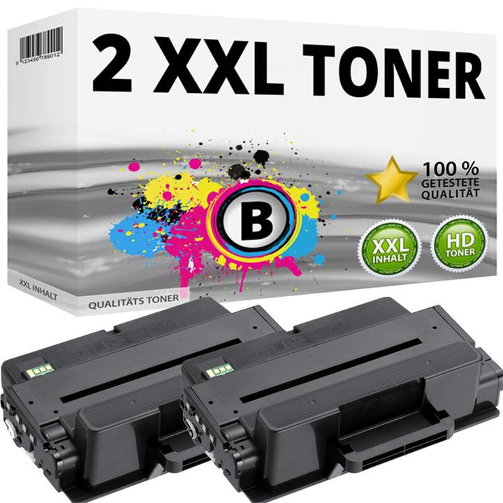 Actual product image Druckfuxx 2x TONER für SAMSUNG MLT-D205L ML-3310 ND 3710 SCX 4833 FD 5637 FN 573