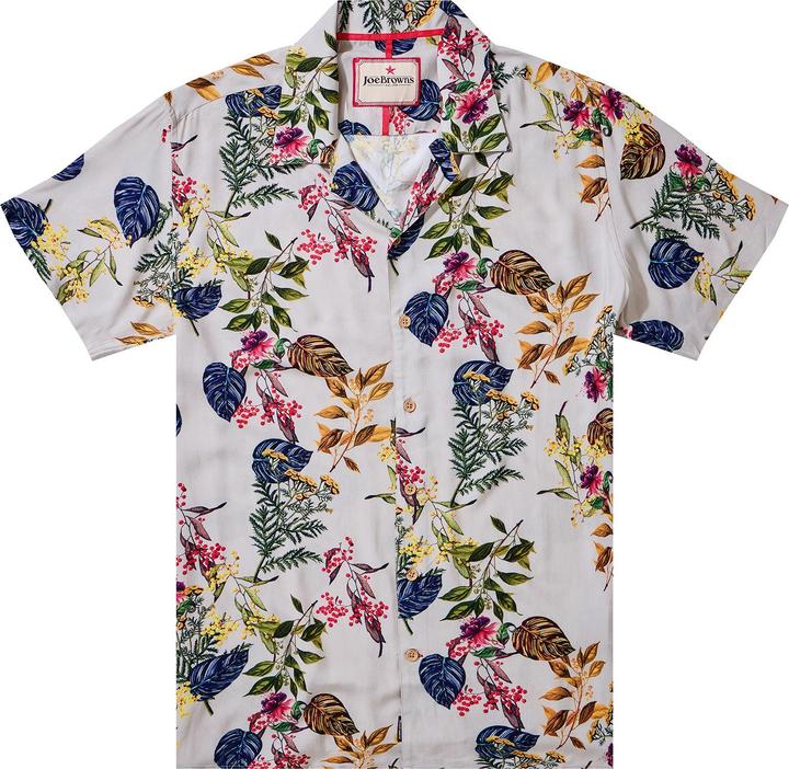 Produktbild Joe Browns Botanical Print Revere Collar Shirt (L)