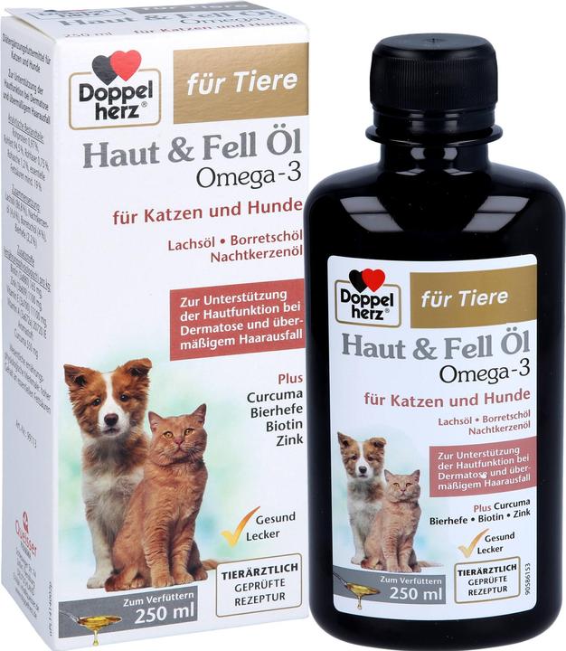 Produktbild Queisser Pharma Doppelherz Hau+Fe Katz+Hun (Hund, Katze, 250 ml)