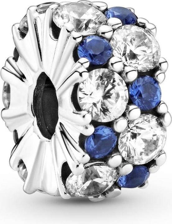 Produktbild Pandora Klares & Blaues Funkeln Clip (Sterling Silber 925, Mit Stein(en))