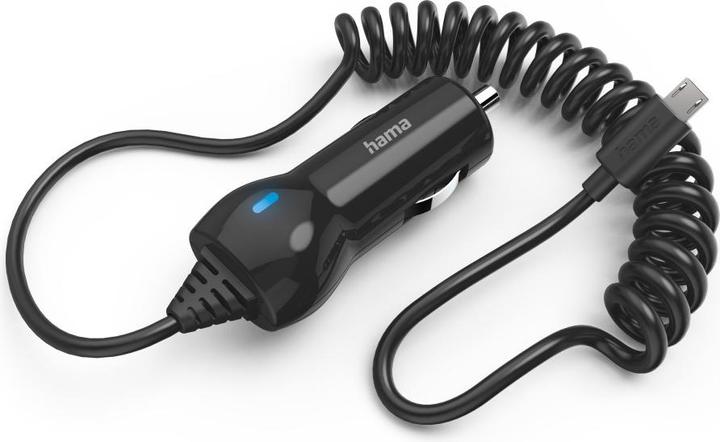 Actual product image Hama Car charger, Micro-USB, 6 Watt, Black