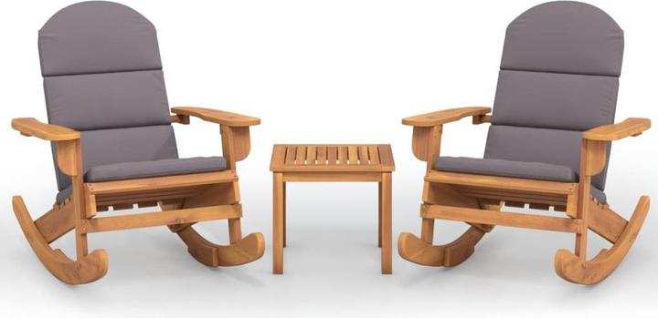 Immagine prodotto VidaXL Set di salotti da giardino a 3 pezzi Adirondack in legno massiccio di acacia
