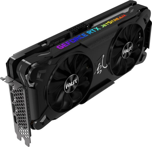 Actual product image Palit GeForce RTX 3070 Jetstream OC (8 GB)