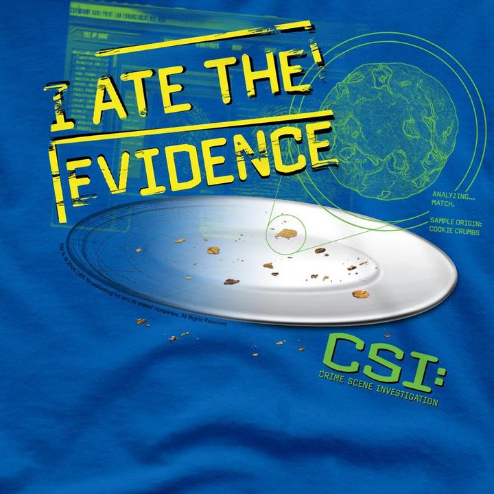 Image du produit Csi: NY - T-shirt ATE THE EVIDENCE - Homme (M)