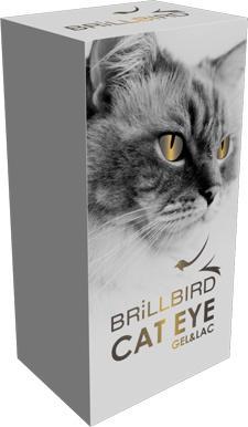 Produktbild BrillBird Cat Eye Gel&Lac “Gold” – 5ml (Gold, Gel-Effekt Nagellack)