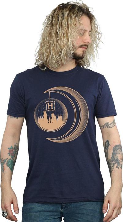 Actual product image Mens Hogwarts Moon T-Shirt (XL)