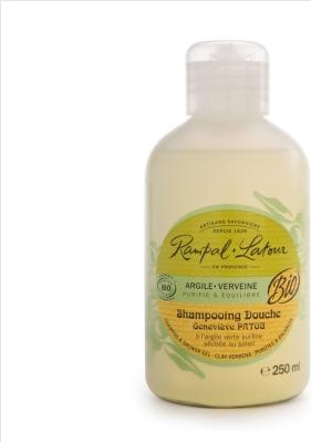 Rampal Latour Tonerde/Vetiver Dusch-Shampoo - 250 mL - Bio (250 ml, Flüssiges Shampoo)