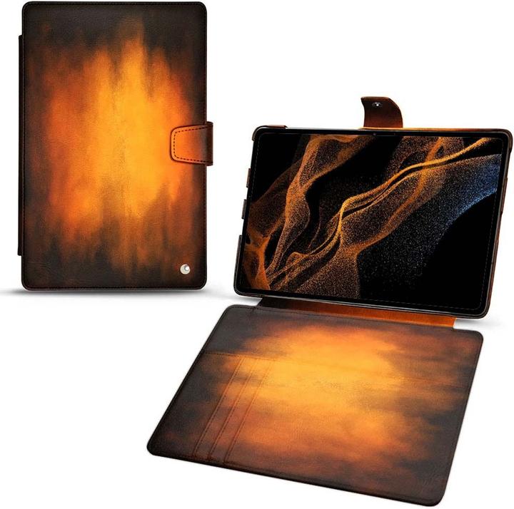 Actual product image Noreve Leather wallet with horizontal flap (Galaxy Tab S8+)