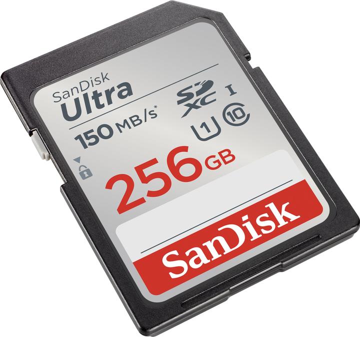 Image du produit SanDisk Ultra (256 Go, SDXC, U1, UHS-I)