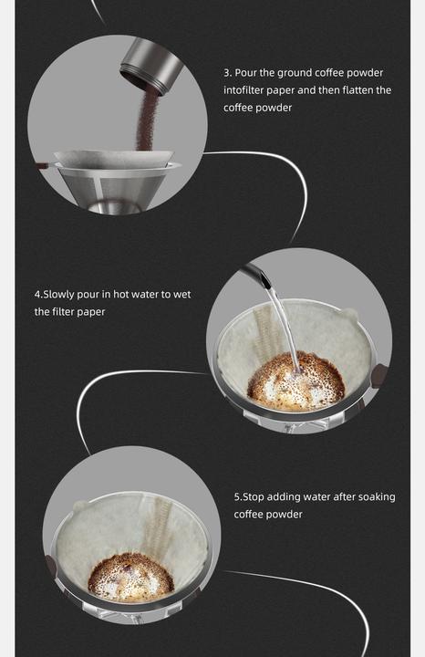 Produktbild HiBREW S1 Kaffee-Handbrühset (0.50 l)