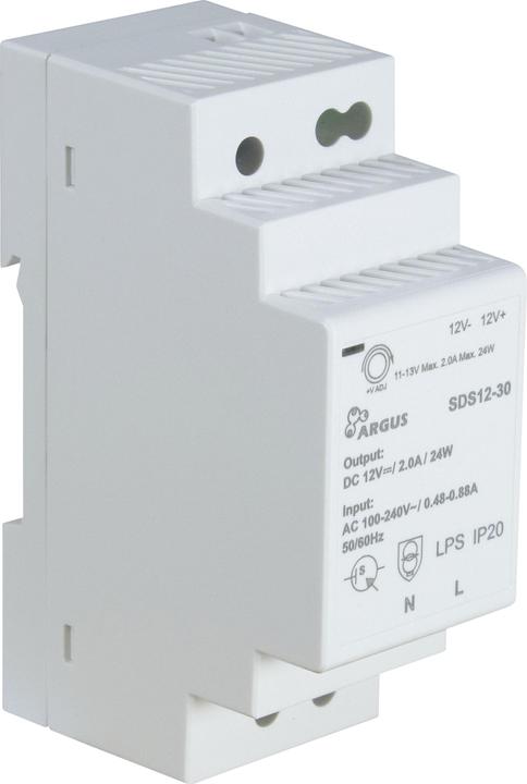 Intertech INTER-TECH SDS 12-30 Hutschienennetzteil 12V Ausgangsspannung 30W Leistung