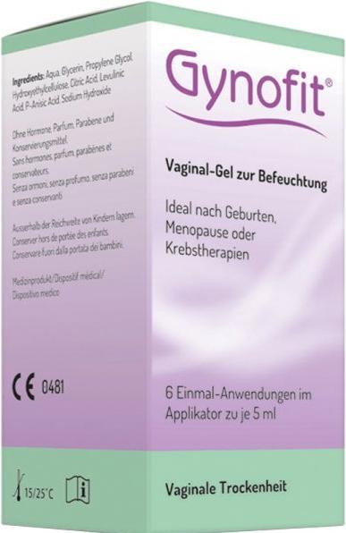Produktbild Gynofit Vaginalgel zur Vaginabefeuchtung (30 ml, Intimgel)