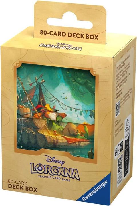 Ravensburger Gioco di carte collezionabili Disney Lorcana: Set 3 - Motivo della scatola del mazzo B