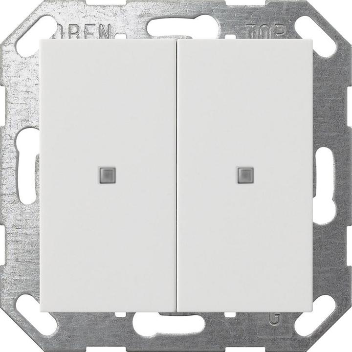 Gira 517327 KNX push-button 2f System 55 rw w rocker