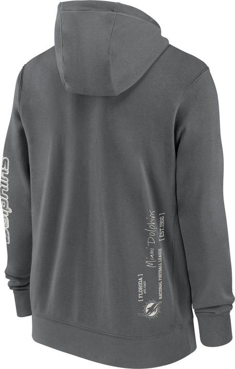 Image du produit Nike Miami Dolphins Full-Zip Fleece Hoodie L (L)