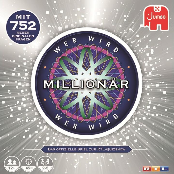 Image du produit Jumbo Qui veut être millionnaire 20 J, d 20 ans édition anniversaire, à partir de 12 ans, 2-5 joueurs (Allemand)