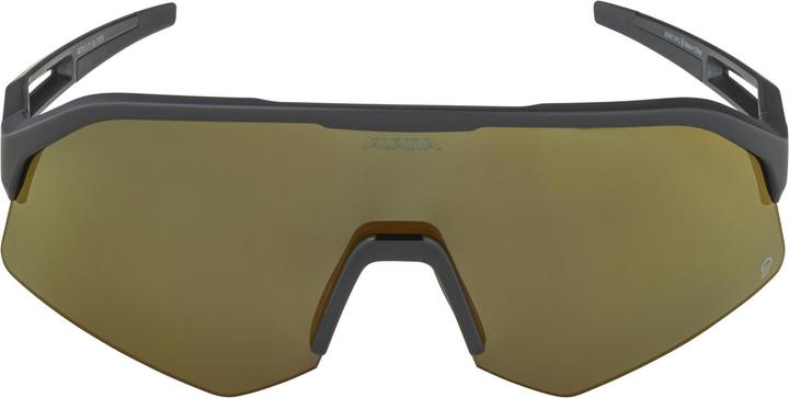 Immagine prodotto ALPINA SPORTS Sonic HR Q (Nero opaco, Oro)