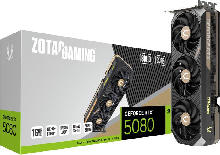 Actual product image Zotac GeForce RTX 5080 Solid CORE (16 GB)