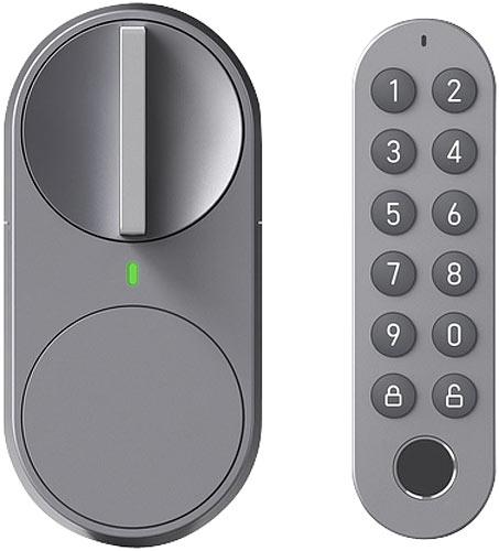 Actual product image VisorTech Door lock drive with PIN code, fingerprint sensor, Bluetooth, App (Smartphone)