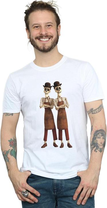 Actual product image Disney Mens Coco Oscar And Felipe Twin Brothers T-Shirt (3XL)